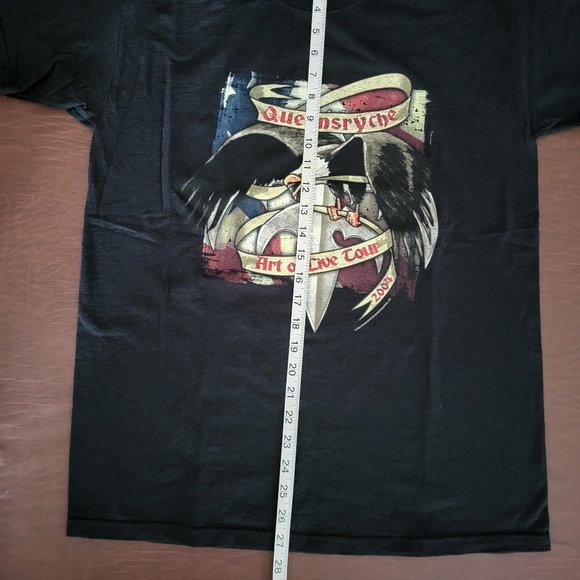 Vintage Queensryche "Art of Live" World Tour 2004 Concert T Shirt Men's Medium - Picture 5 of 6
